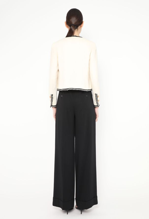 Chanel RARE F/W 1994 Scalloped 'CC' Jacket Set - 6