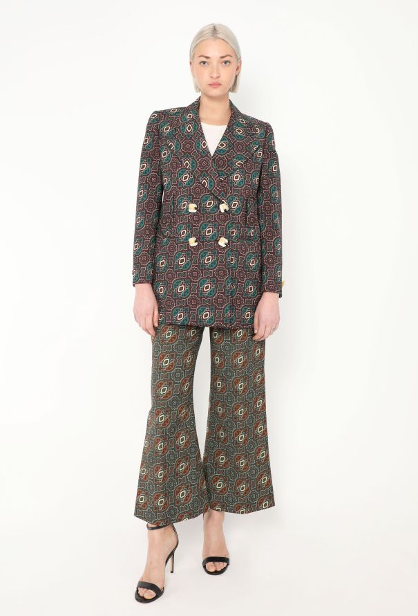Prada S/S 2020 Graphic Tailored Suit - 1