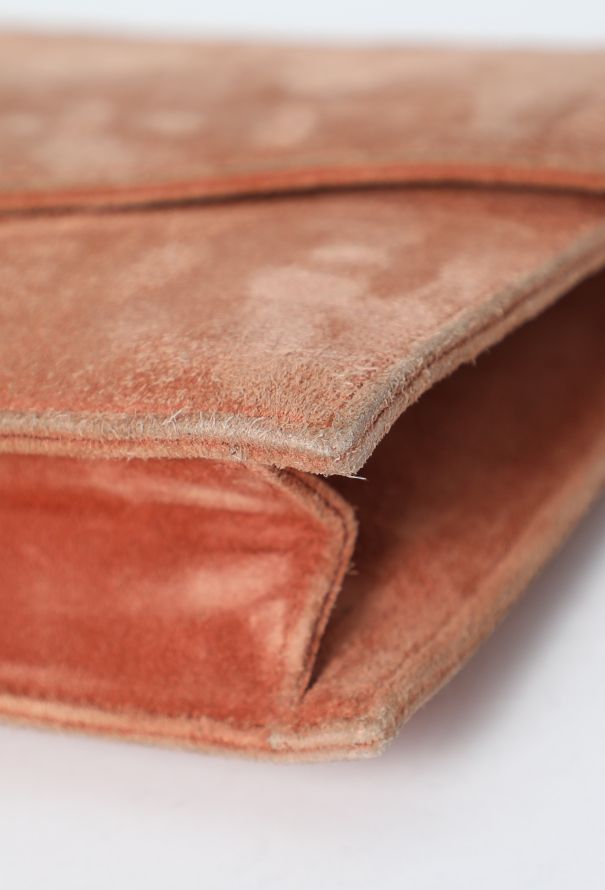 Hermès Vintage Veau Doblis Pan Clutch - 8