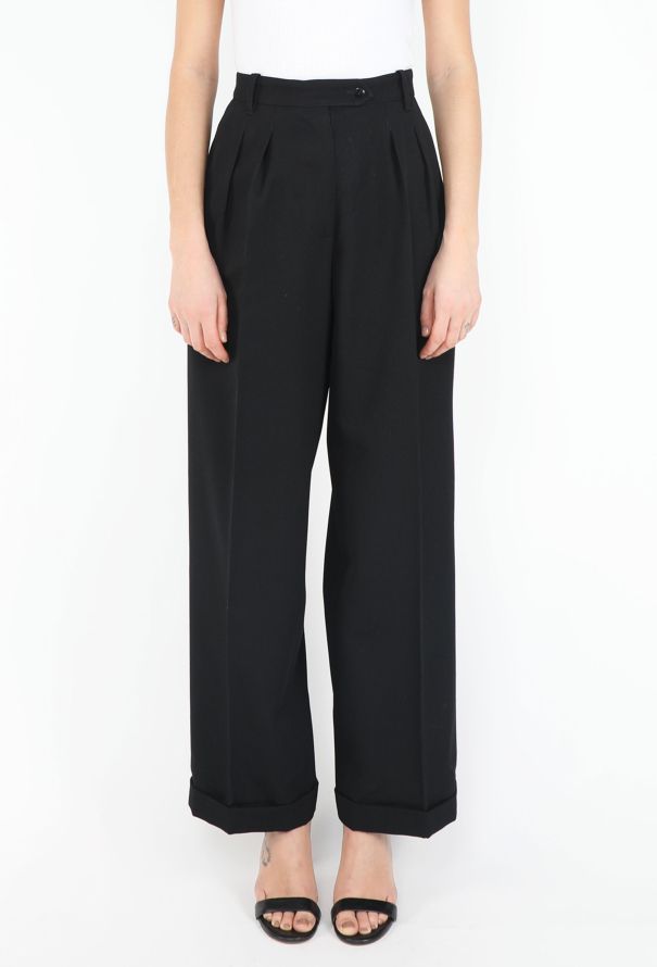 Alaïa Late '80s Pleated Trousers - 2