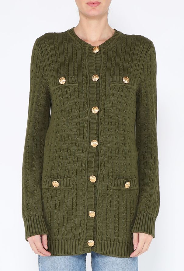 Chloé Pre-Fall 2024 Cable-Knit Cardigan - 1