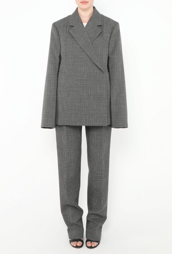 Jil Sander F/W 2024 Oversized Tailor-Made Suit - 6