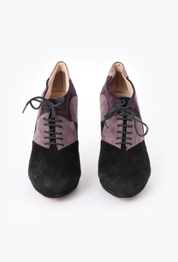 Prada 2000s Patchwork Oxford Heels - 3