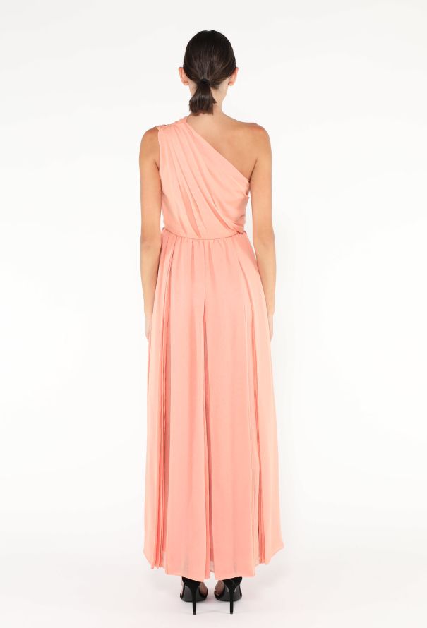Galanos '70s Pleated Chiffon Gown - 4