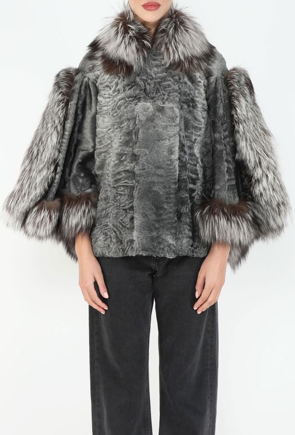 Dior RARE F/W 2007 Astrakhan Fox Fur Jacket - 2