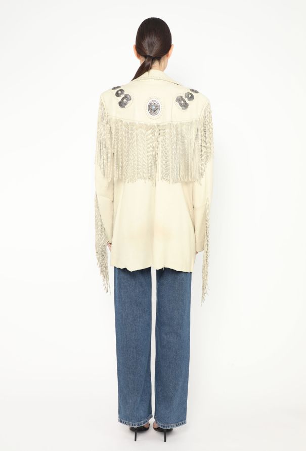 World Treasures Vintage Western Fringe Leather Jacket - 4 World Treasures Vintage Western Fringe Leather Jacket - 4