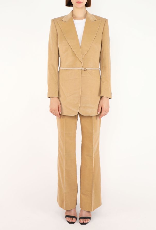 Chloé Flared Corduroy Suit, Early 2000s - 4