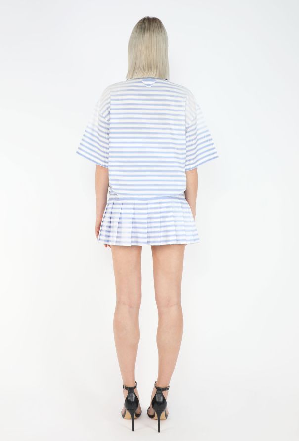 Prada 2024 Polo Cotton Skirt Ensemble - 6