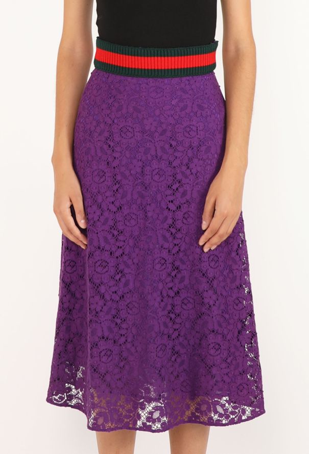 Gucci Floral Lace Skirt, Resort 2016 - 3
