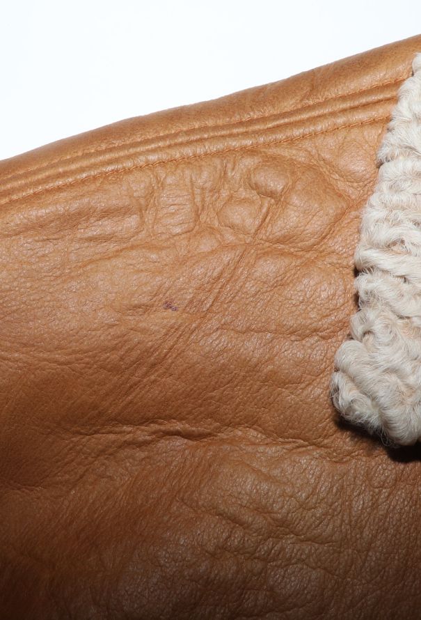 Dior Vintage Belted Shearling Coat - 9