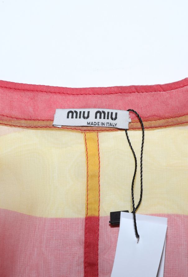 Miu Miu Organza Babydoll Dress - 5