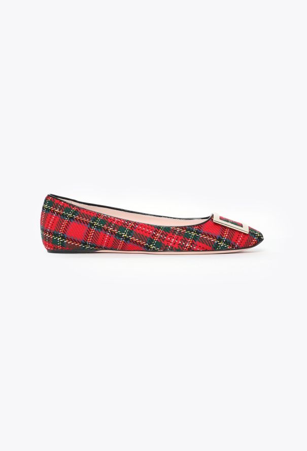 Roger Vivier 2024 Tartan Ballerina Flats - 1