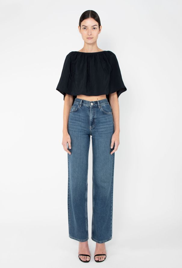 Jean Paul Gaultier Early '90s Gibo Ruched Blouse - 3 Jean Paul Gaultier Early '90s Gibo Ruched Blouse - 3
