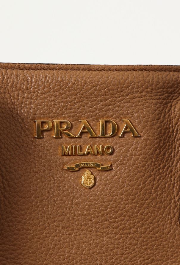 Prada 2022 Vitello Phenix Double Tote Bag - 13