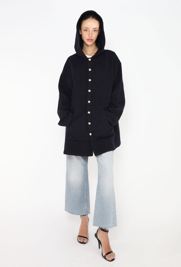 Céline 2021 Cashmere Hooded Jacket - 4 Céline 2021 Cashmere Hooded Jacket - 4