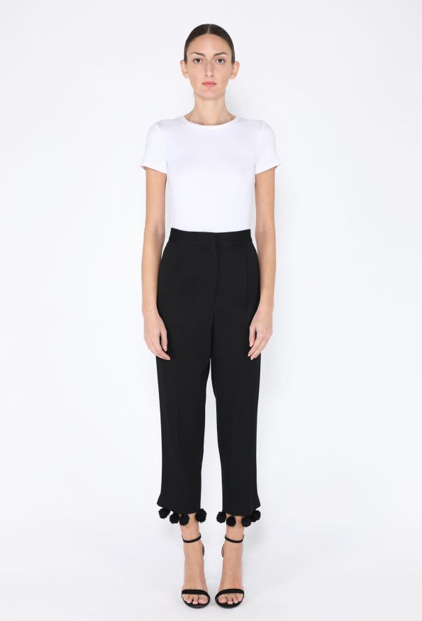 Céline Resort 2015 Tapered Pom Pom Trousers - 1