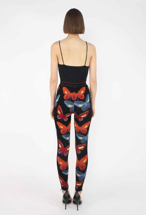 Alaïa Butterfly Print Leggings, F/W 1991 - 8