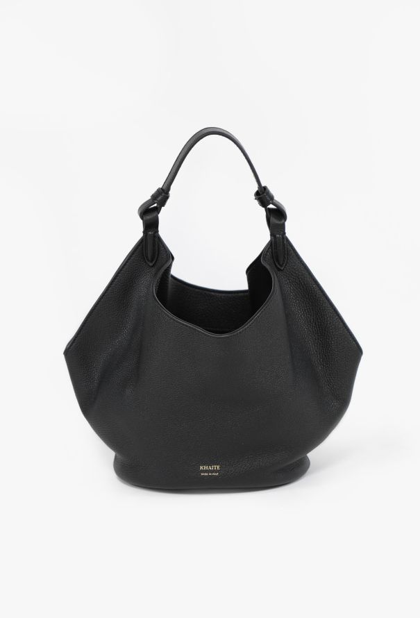 Khaite Mini Lotus Leather Tote Bag - 1