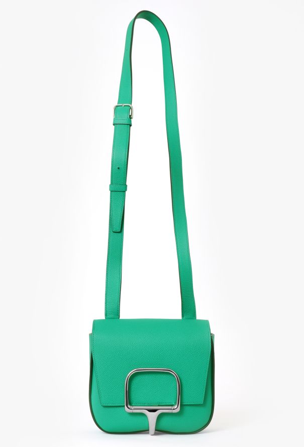 Hermès Vert Jade Della Cavalleria Mini II Bag - 1