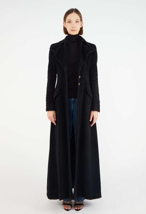 Chanel COLLECTOR F/W 1996 Gripoix Notched Coat - 4