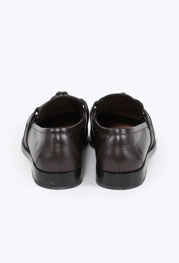 Bottega Veneta 2024 Brown Astaire Loafers - 4