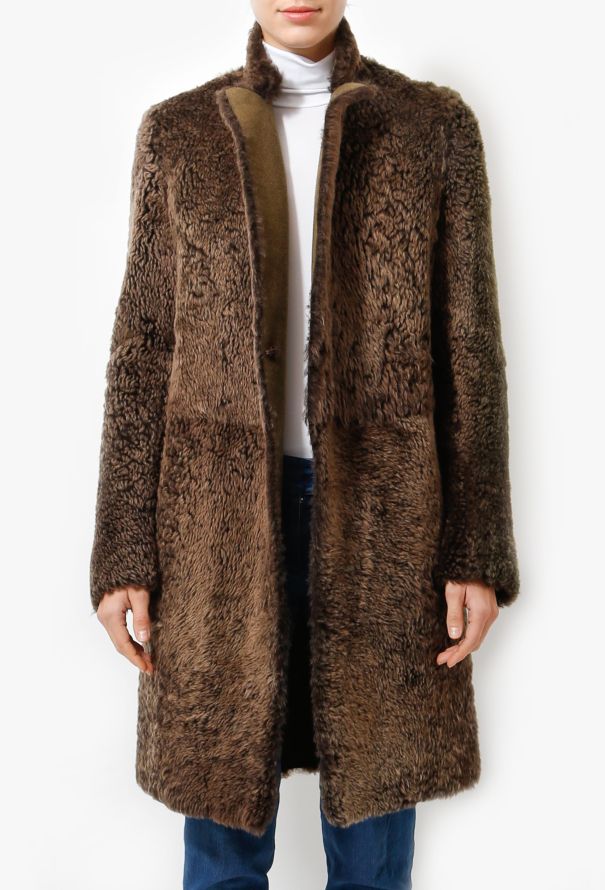 Céline Shearling Fur Coat - 4 Céline Shearling Fur Coat - 4