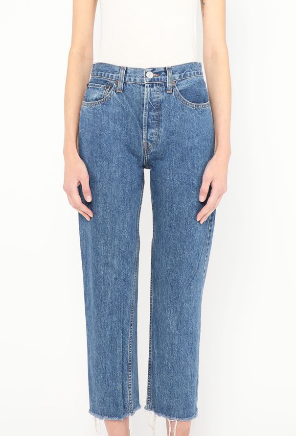 Re/Done '70s Stove Pipe' Jeans Blue dark - 3 Re/Done '70s Stove Pipe' Jeans Blue dark - 3