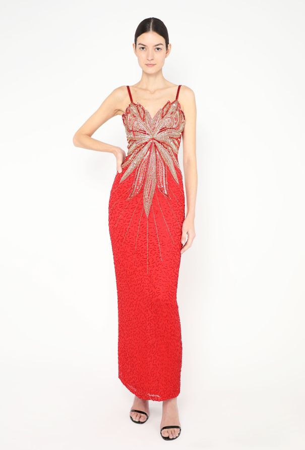 STUNNING Ted Lapidus Embellished Gown - 4 STUNNING Ted Lapidus Embellished Gown - 4