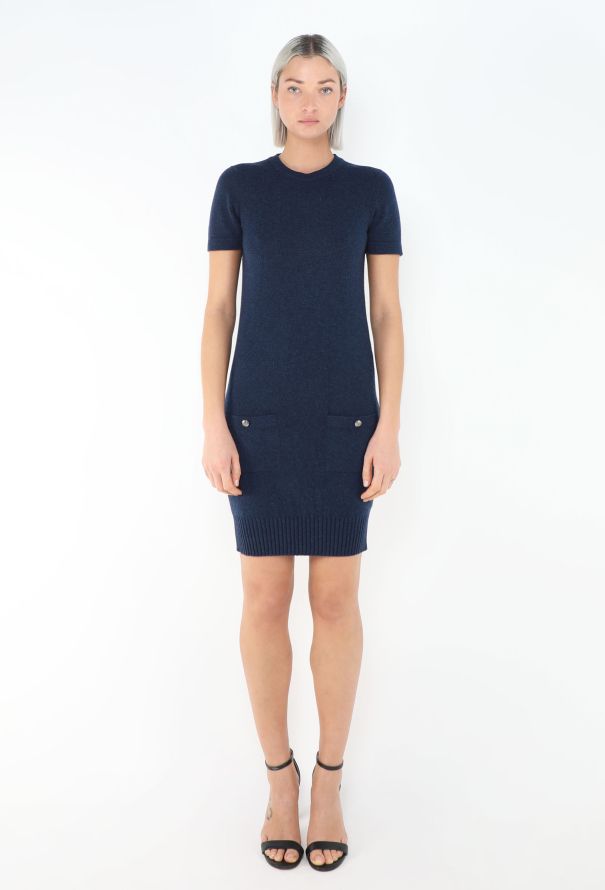 Chanel 2009 Cashmere Knit Dress - 1