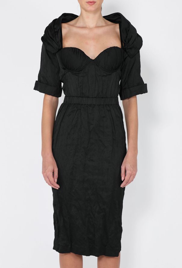 Prada Draped Bustier Dress, S/S 2009 - 4