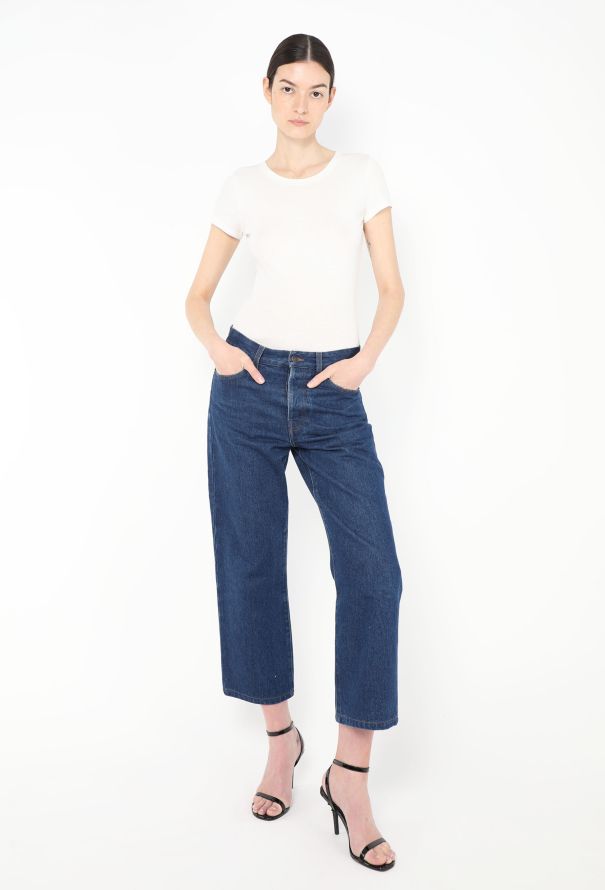 The Row 2023 Straight-Leg Borjis Jeans - 1