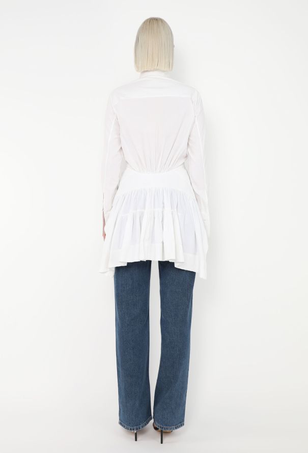 Alaïa Fluted Cotton Shirt, 2003 - 6