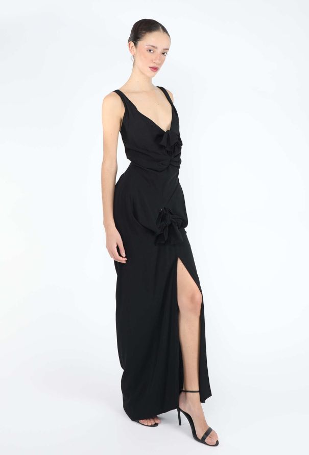 Vivienne Westwood COLLECTOR S/S 1997 'Vive La Bagetelle' Knotted Silk Gown - 4