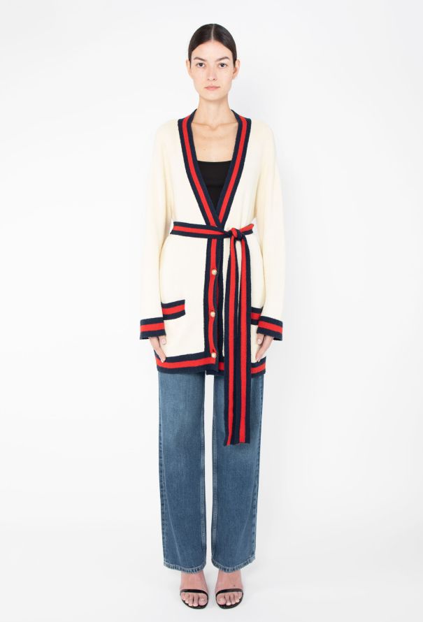 Gucci Resort 2017 'Blind for Love' Cardigan - 4 Gucci Resort 2017 'Blind for Love' Cardigan - 4