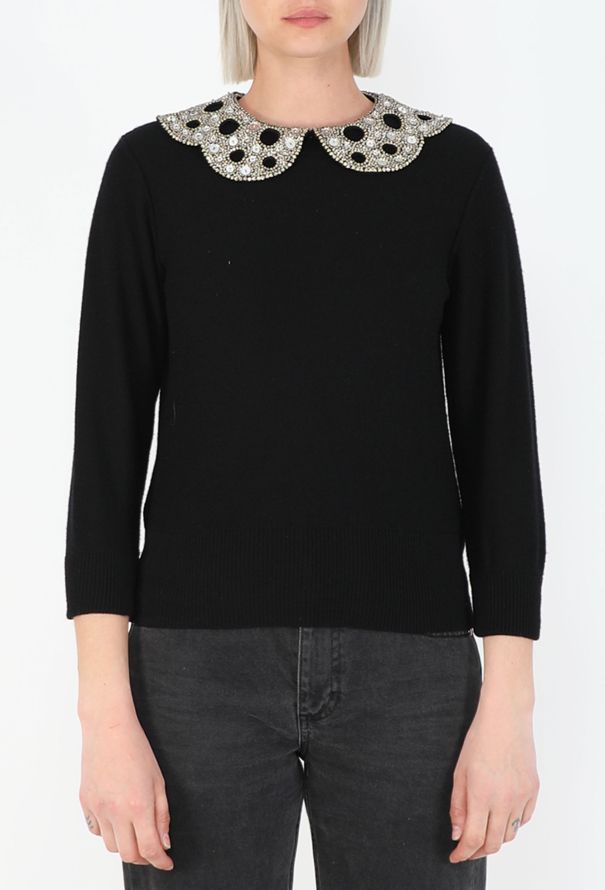 Dior Embellished Claudine Cashmere Sweater - 2