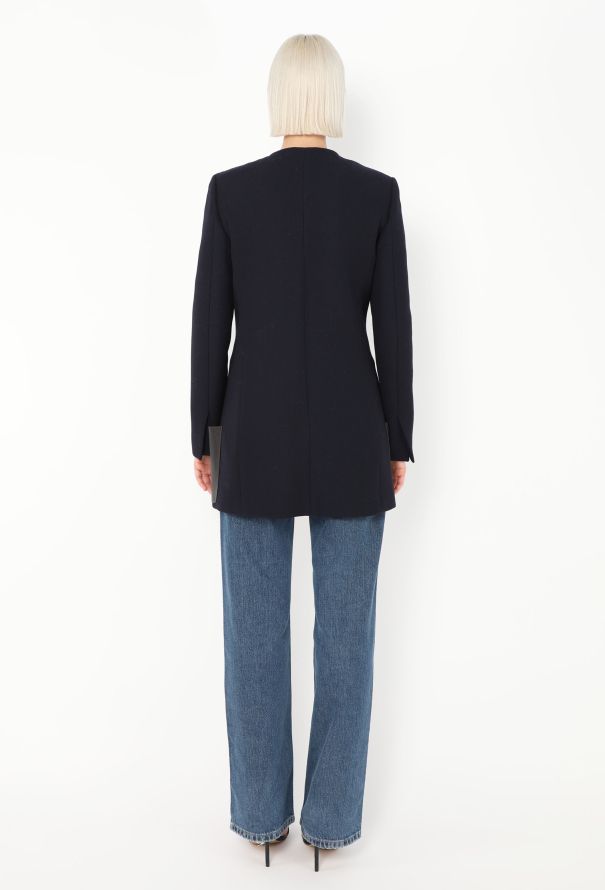 Céline F/W 2010 Leather Pocket Coat - 5 Céline F/W 2010 Leather Pocket Coat - 5