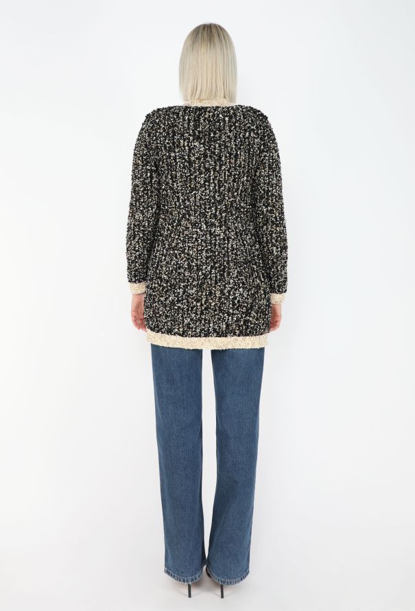 Chanel Paris-Egypt Lurex Tweed Cardigan, 2019 - 5