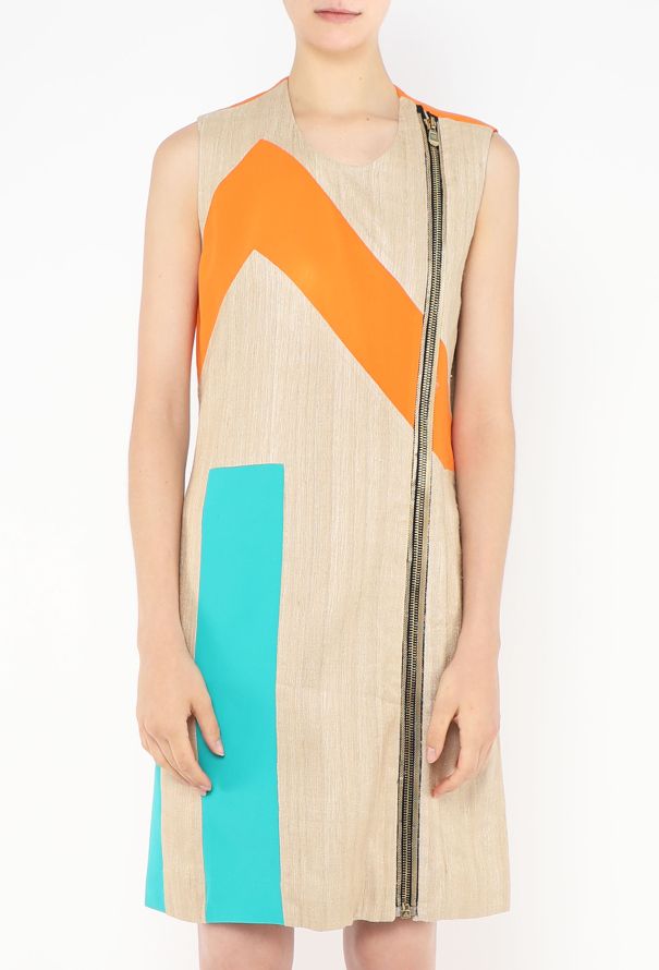 Balenciaga S/S 2010 Patchwork Shift Dress - 3 Balenciaga S/S 2010 Patchwork Shift Dress - 3