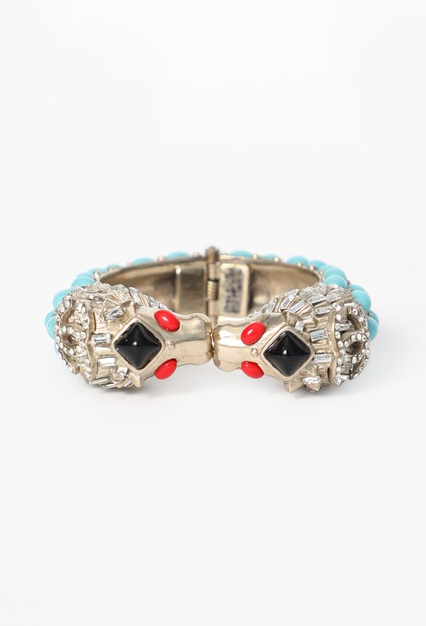Chanel 2007 Gripoix Lion Cuff - 2