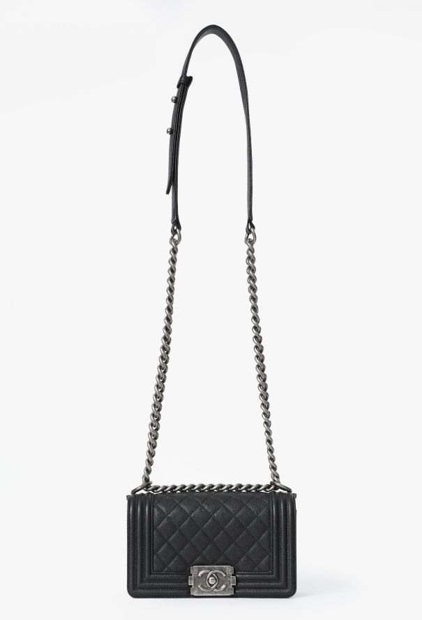 Chanel Caviar Mini Boy Bag - 1