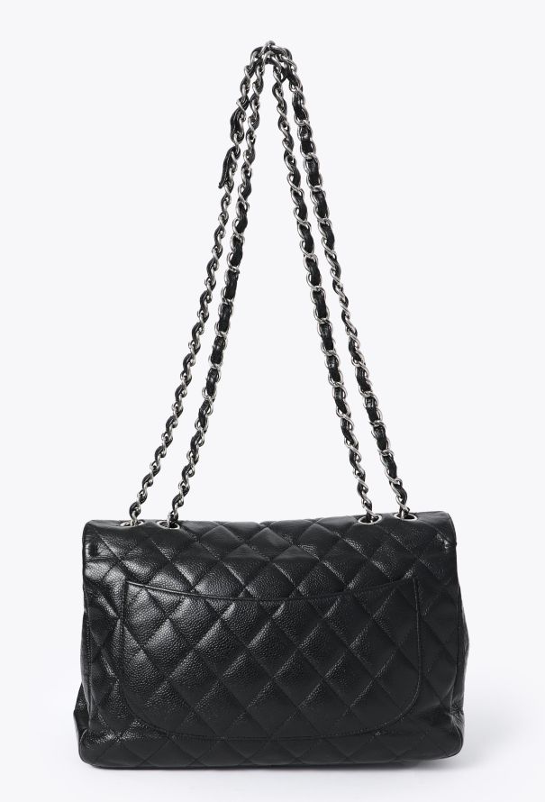 Chanel Vintage Jumbo Caviar Timeless Bag - 6