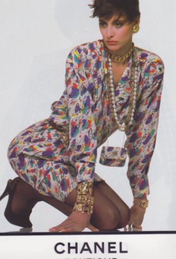 Chanel S/S 1986 ‘Coco’ Silk Dress - 5