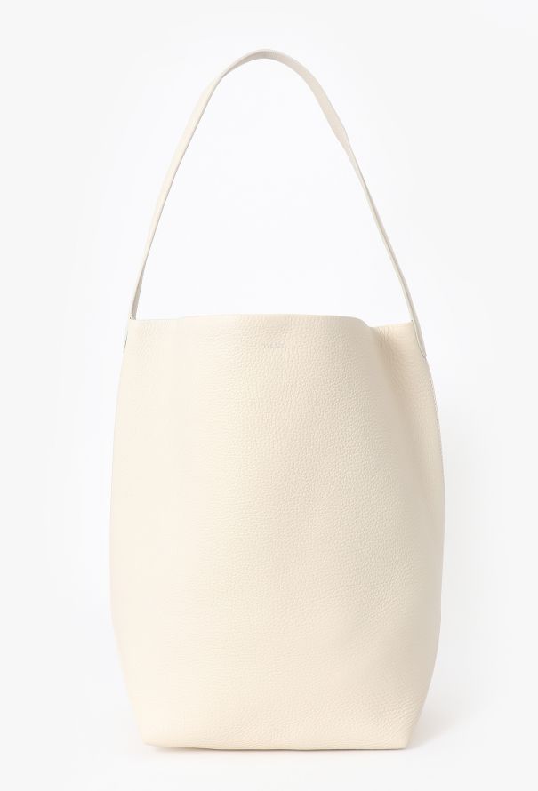 The Row White Large N/S Park Tote Bag - 1