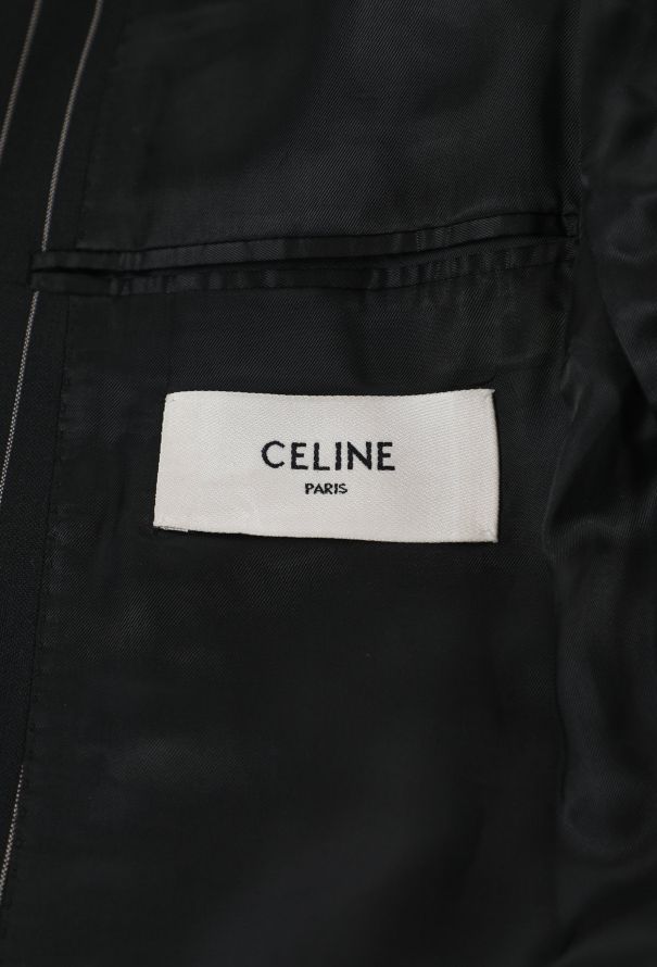 Céline S/S 2021 Tailored Pinstripe Blazer - 7