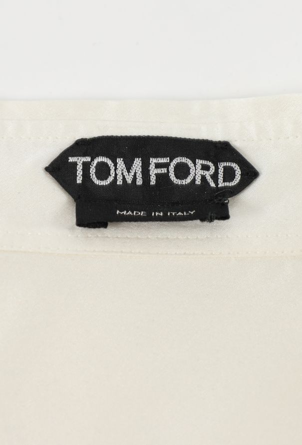 Tom Ford Classic Silk Button Down Blouse, S/S 2024 - 6