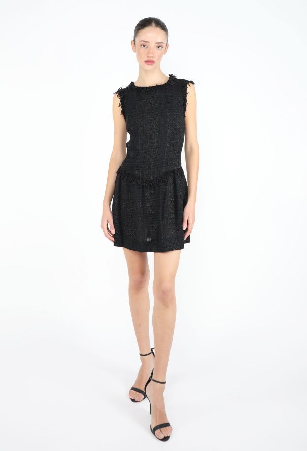 Chanel 2007 Iridescent Tweed Dress - 4