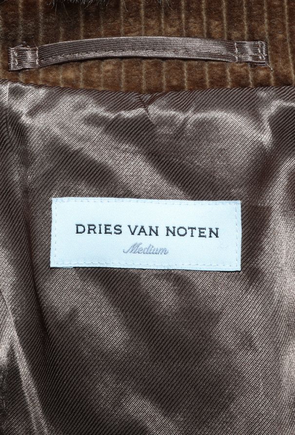 Dries Van Noten F/W 2017 Faux Shearling Coat - 6