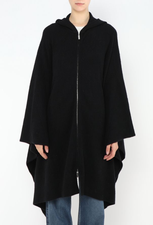 The Row Cashmere Hooded Cape - 4