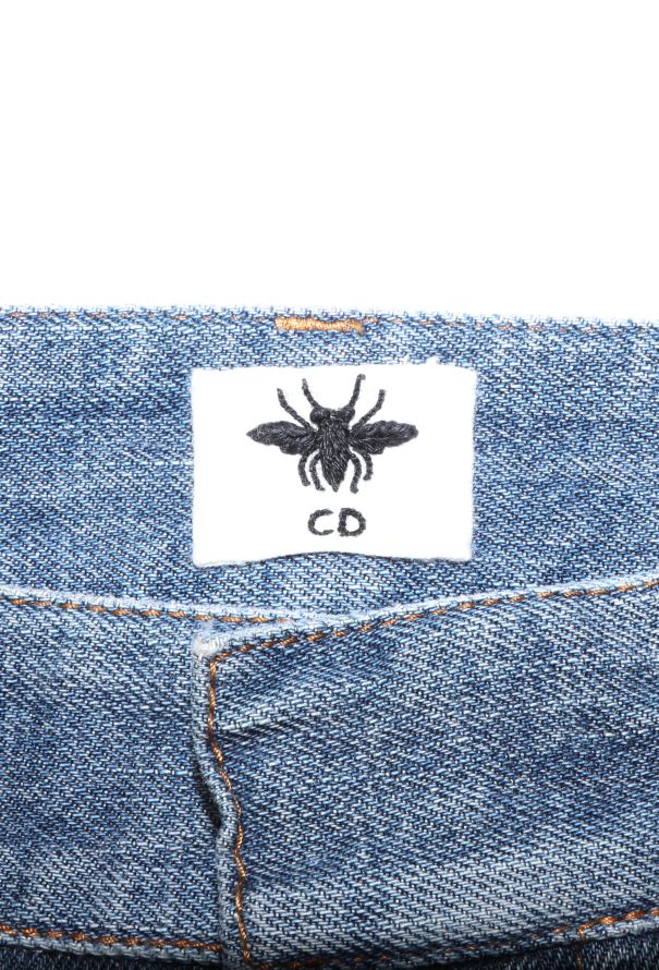 Dior Resort 2021 Patchwork Wide-Leg Jeans - 6