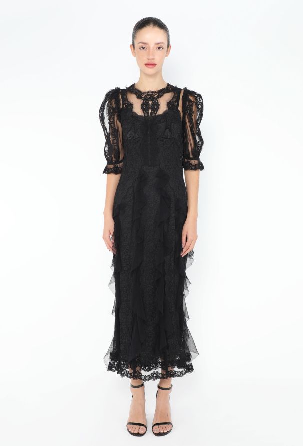 Dolce & Gabbana F/W 2016 English Lace Dress - 1